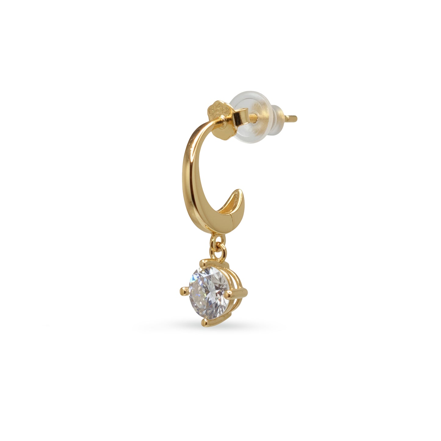 Boucles d'oreilles Echo en argent