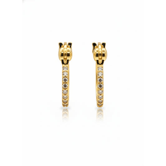 Feather Silver Earring