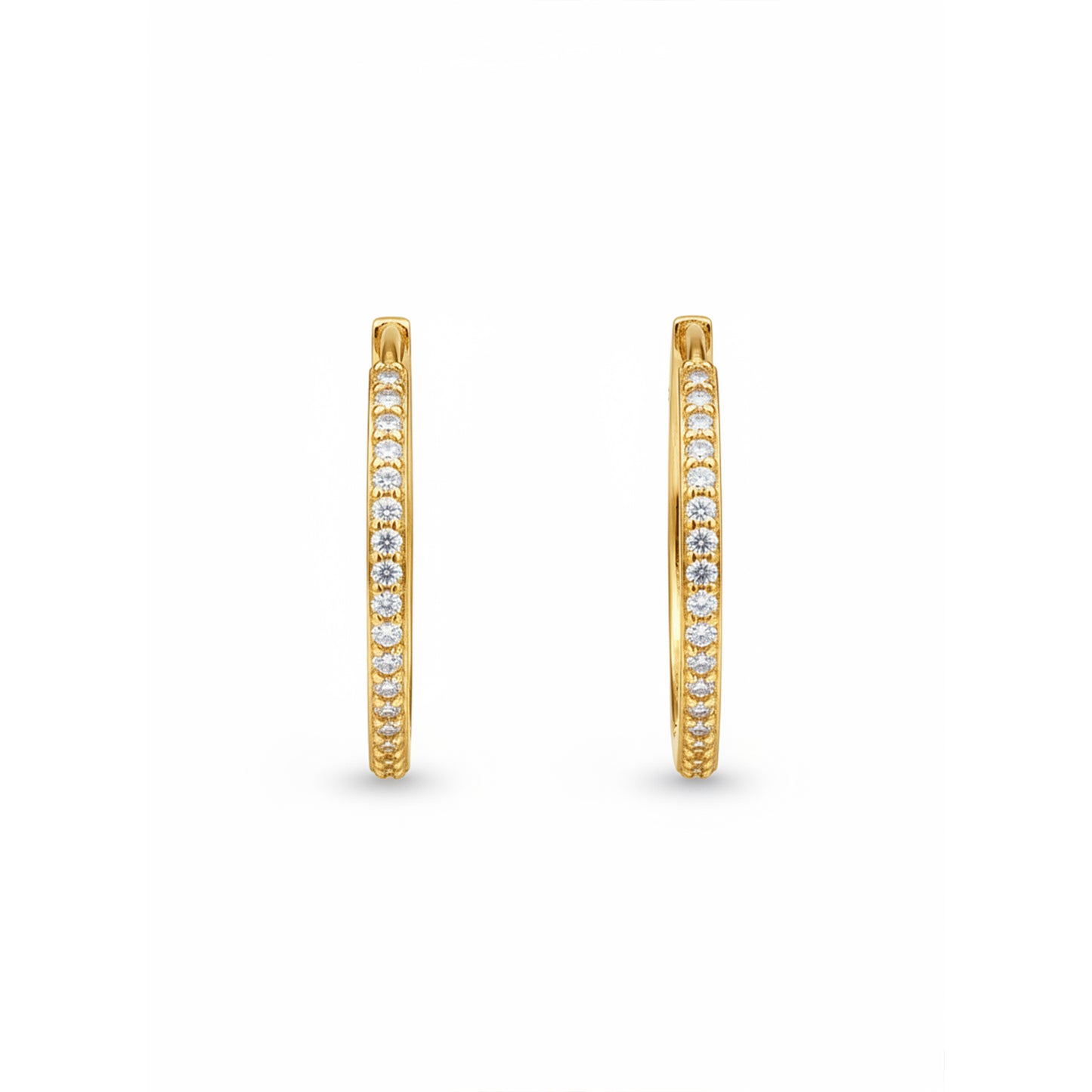 Boucles d'oreilles Geo en argent
