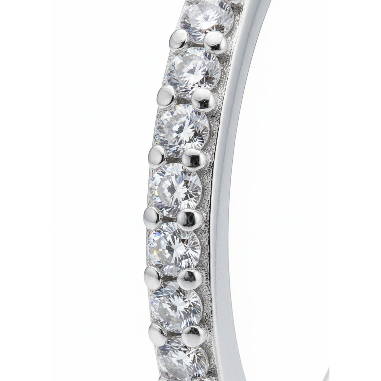 Boucles d'oreilles Geo en argent