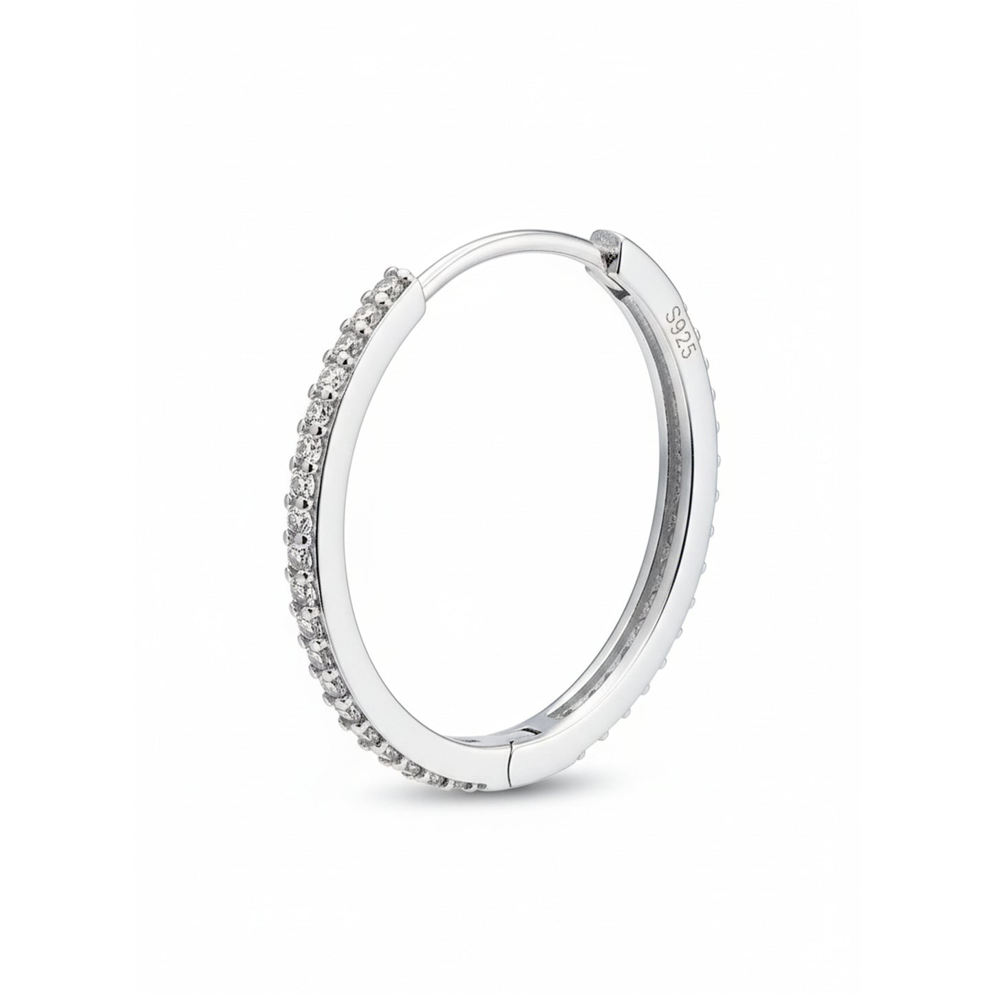 Boucles d'oreilles Geo en argent