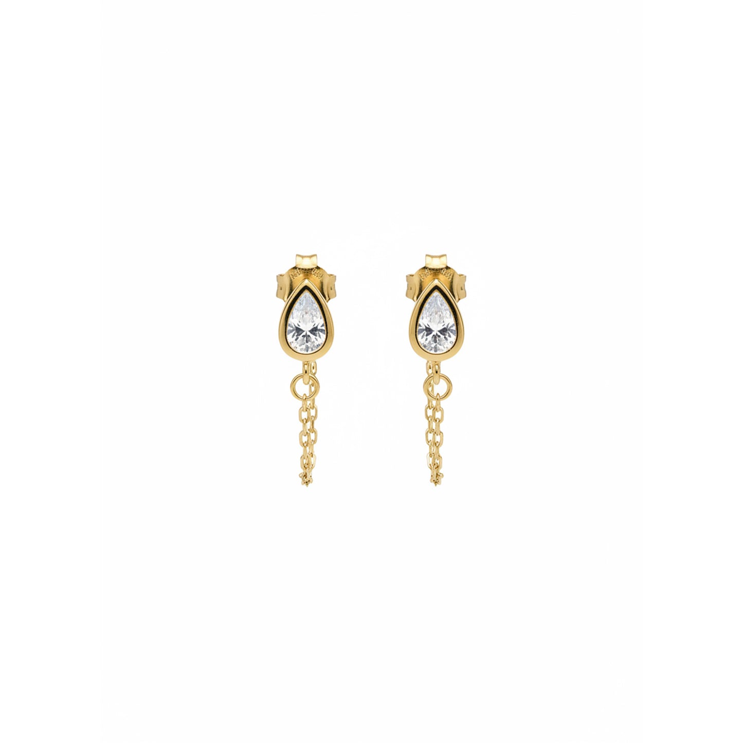 Boucle d'oreille Glamour en argent