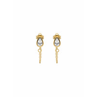Boucle d'oreille Glamour en argent