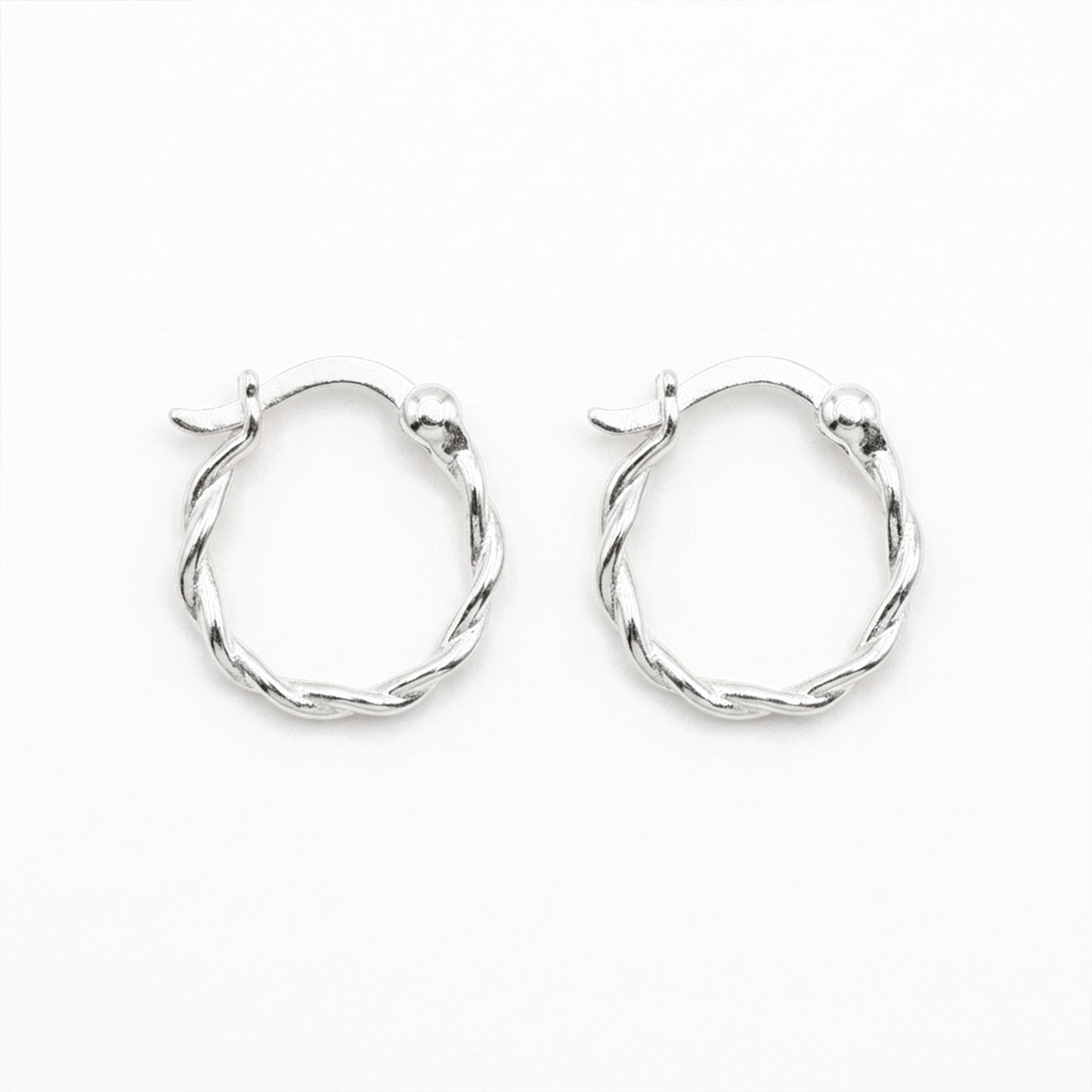 Boucles d'oreilles Tingle en argent